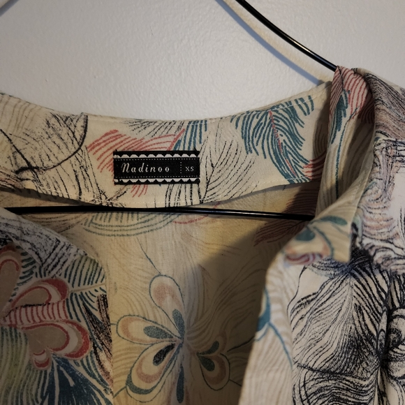 Nadinoo Sketched Dress - Picture 1 of 4